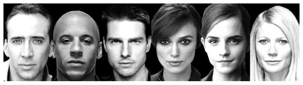 Figure 1. Examples of the actors’ faces which were shown to the participants. Kozlovskiy S. A., Shirenova S. D., Neklyudova A. K., Vartanov A. V.(2017). Psychology in Russia: State of the Art, 10 (3), 218-230