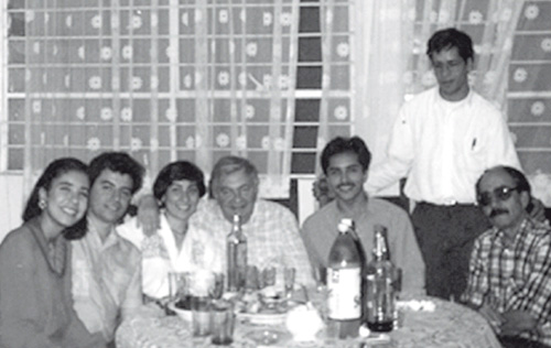 from left to right: Ana Ruth Díaz, Víctor Patiño, Rocío Ibarrondo, O.K. Tikhomirov, Humberto
Téllez, Angel Ontiveros and B.L. Kagan